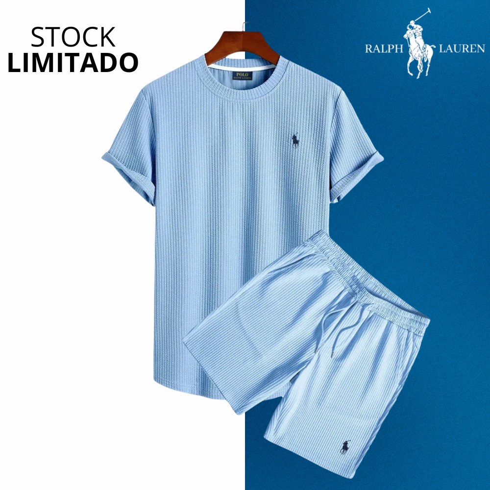 R&L | Conjunto Riviera Essence – Camisa y Bermuda