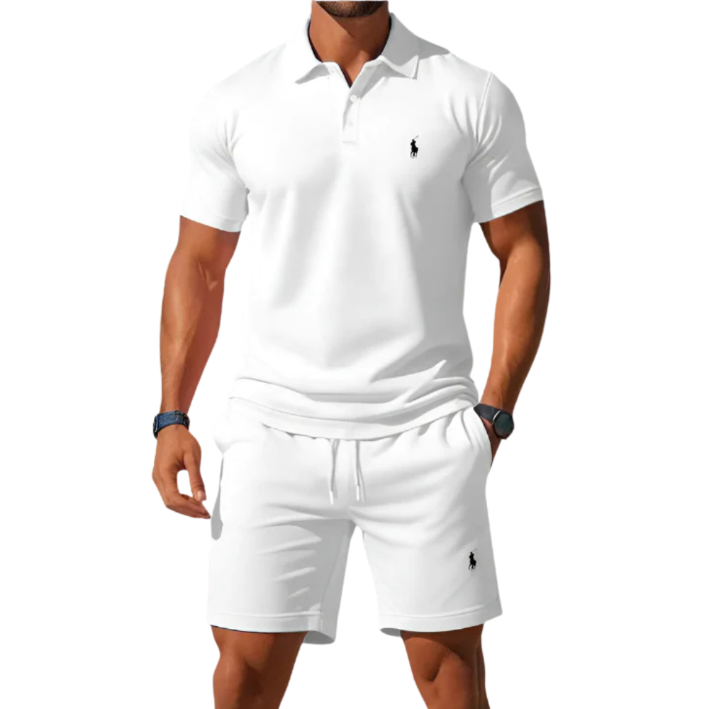 [BUY 1 GET 2] Riviera Polo & Shorts Summer Kit R. Lauren