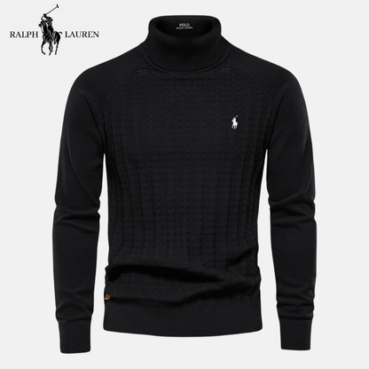 R&L Heritage Merino Wool Turtleneck Jumper - Limited Stock